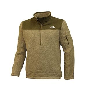 THE NORTH FACE Men's Leo Fleece Pullover Sweater 1/4 Zip Large